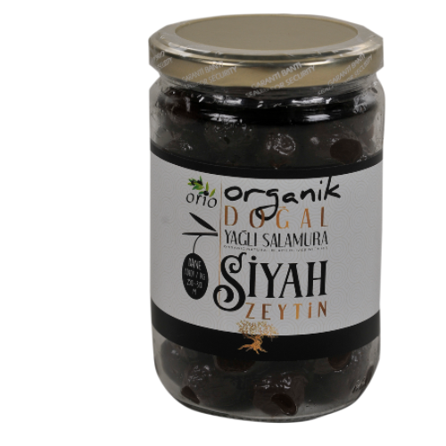 Organik Doğal Siyah Zeytin